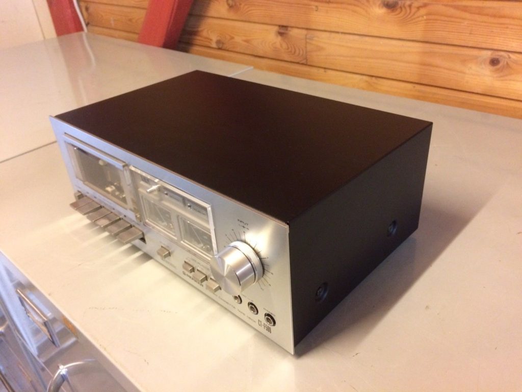 Pioneer CTF500 velholdt vintage kassettebåndoptager teknisk slidt