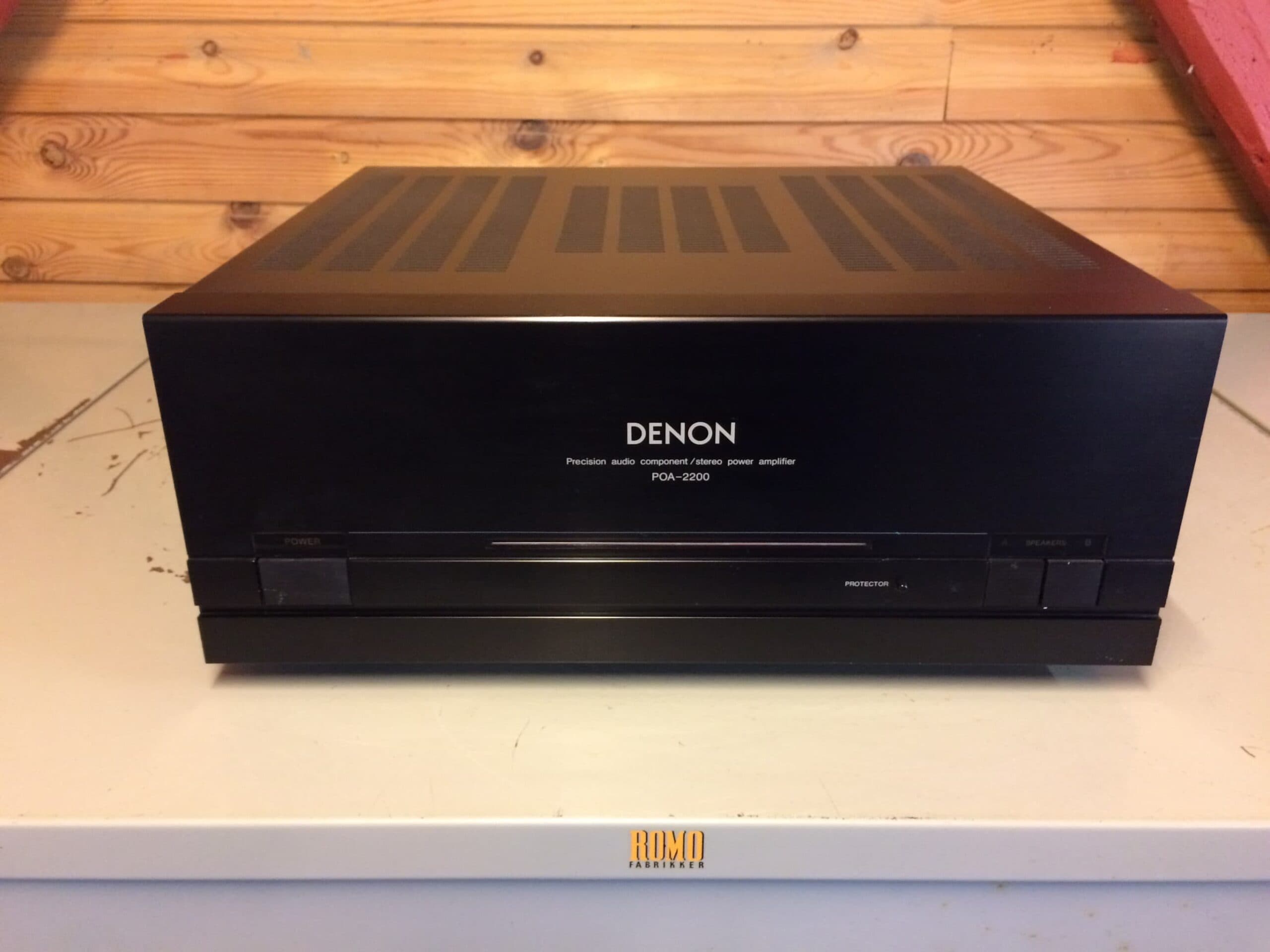 Denon POA-2200 - SOLGT! - ♫ Vintage HiFi - Retro Elektronik