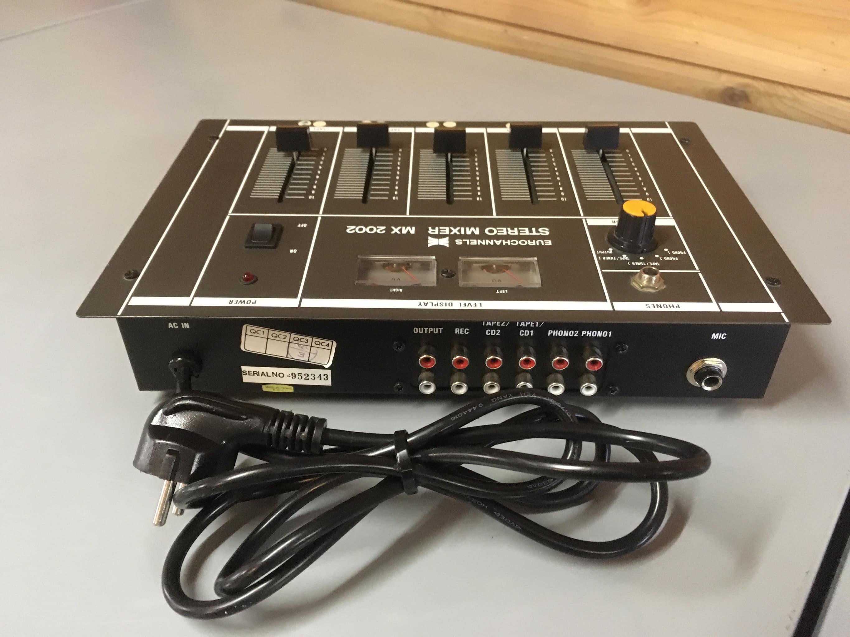 Eurochannels Stereo Mixer MX 2002 HiFiScandinavia.dk Large