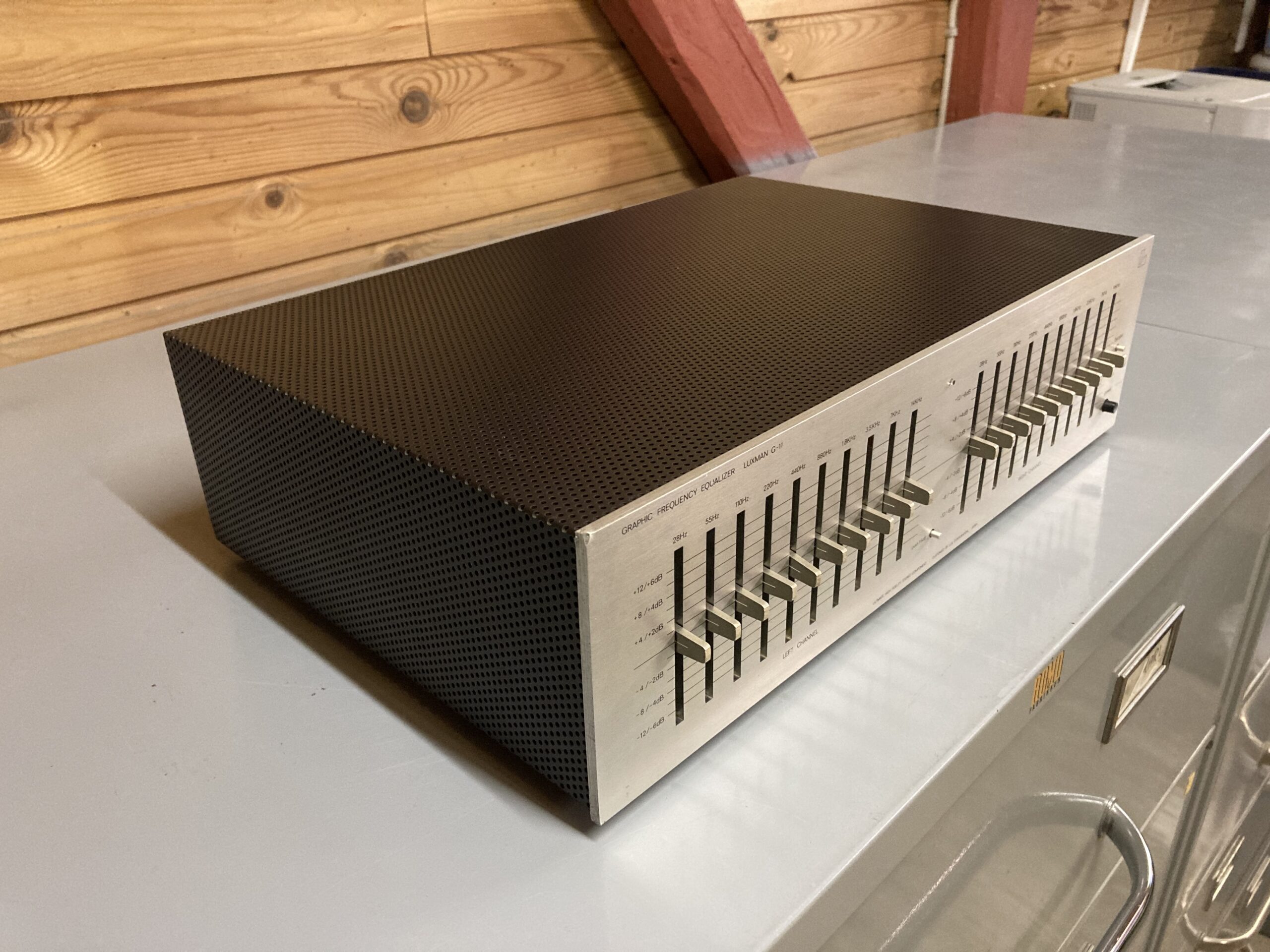 Luxman G-11 - org. total-restaureret vintage equalizer - SOLGT