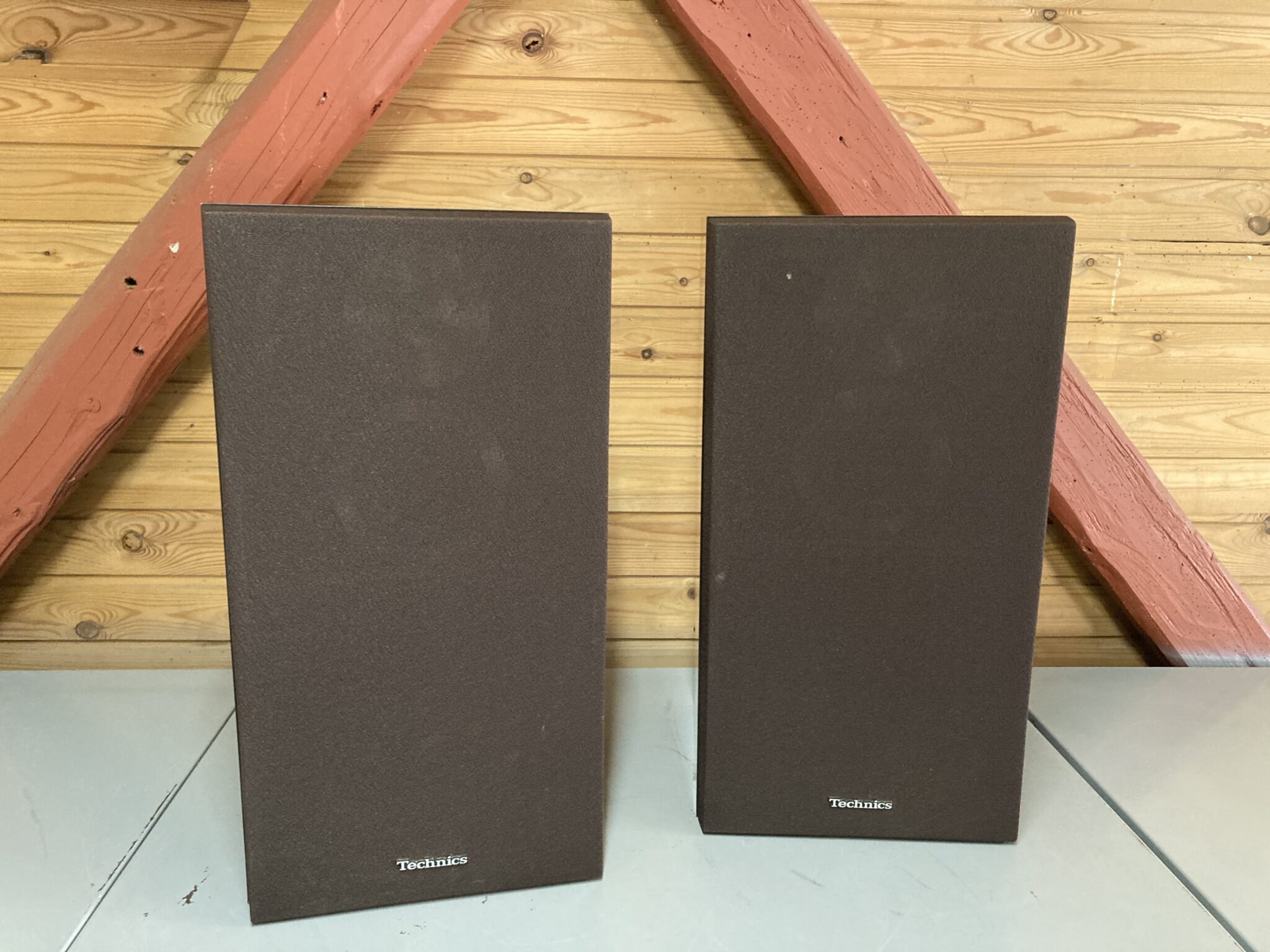 Technics SB4 2 x original grill / fronstof ♫ Vintage HiFi