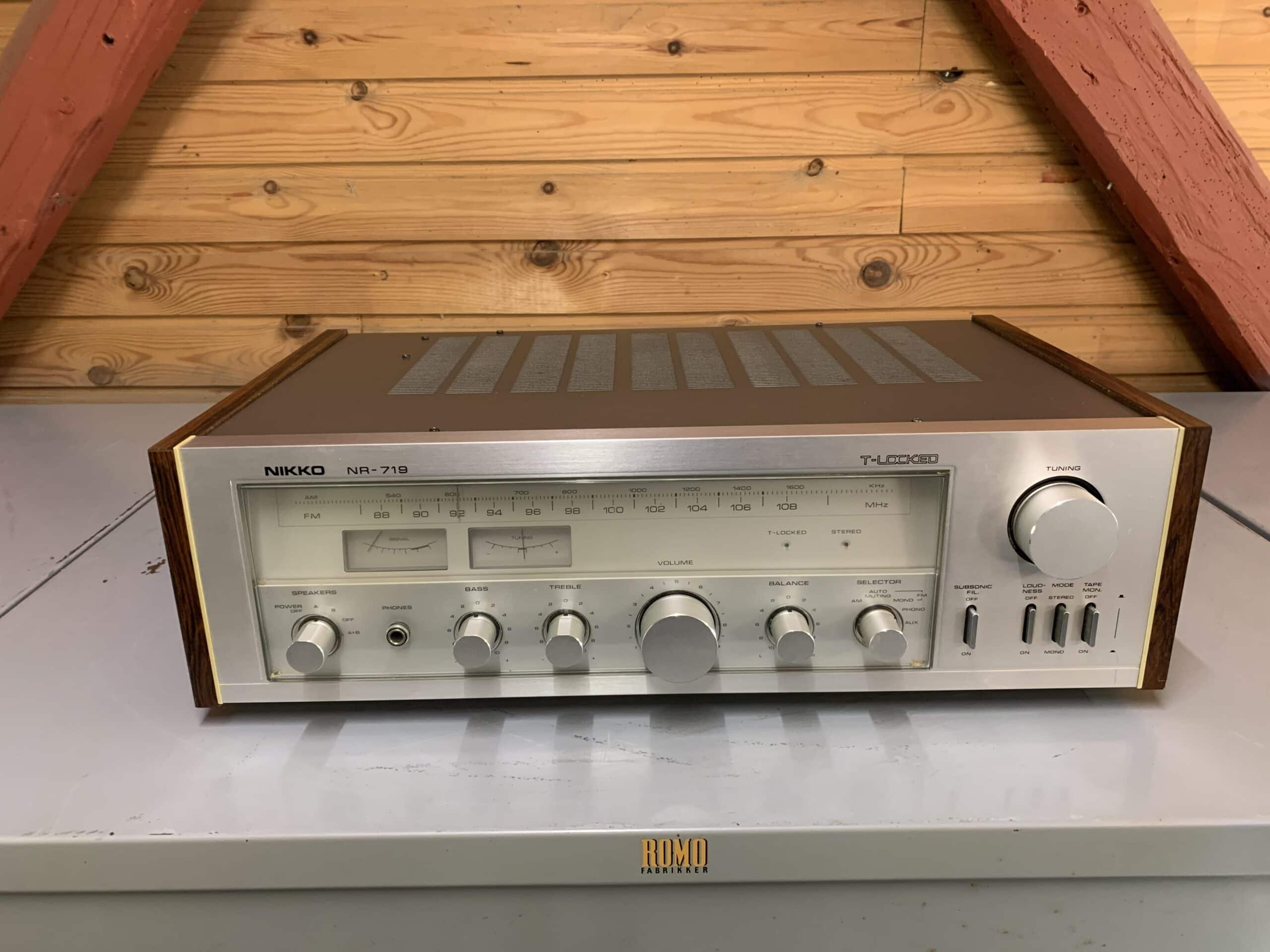 Rare NIKKO NR 1415 AM FM Stereo RECEIVER 175wpc MONSTER