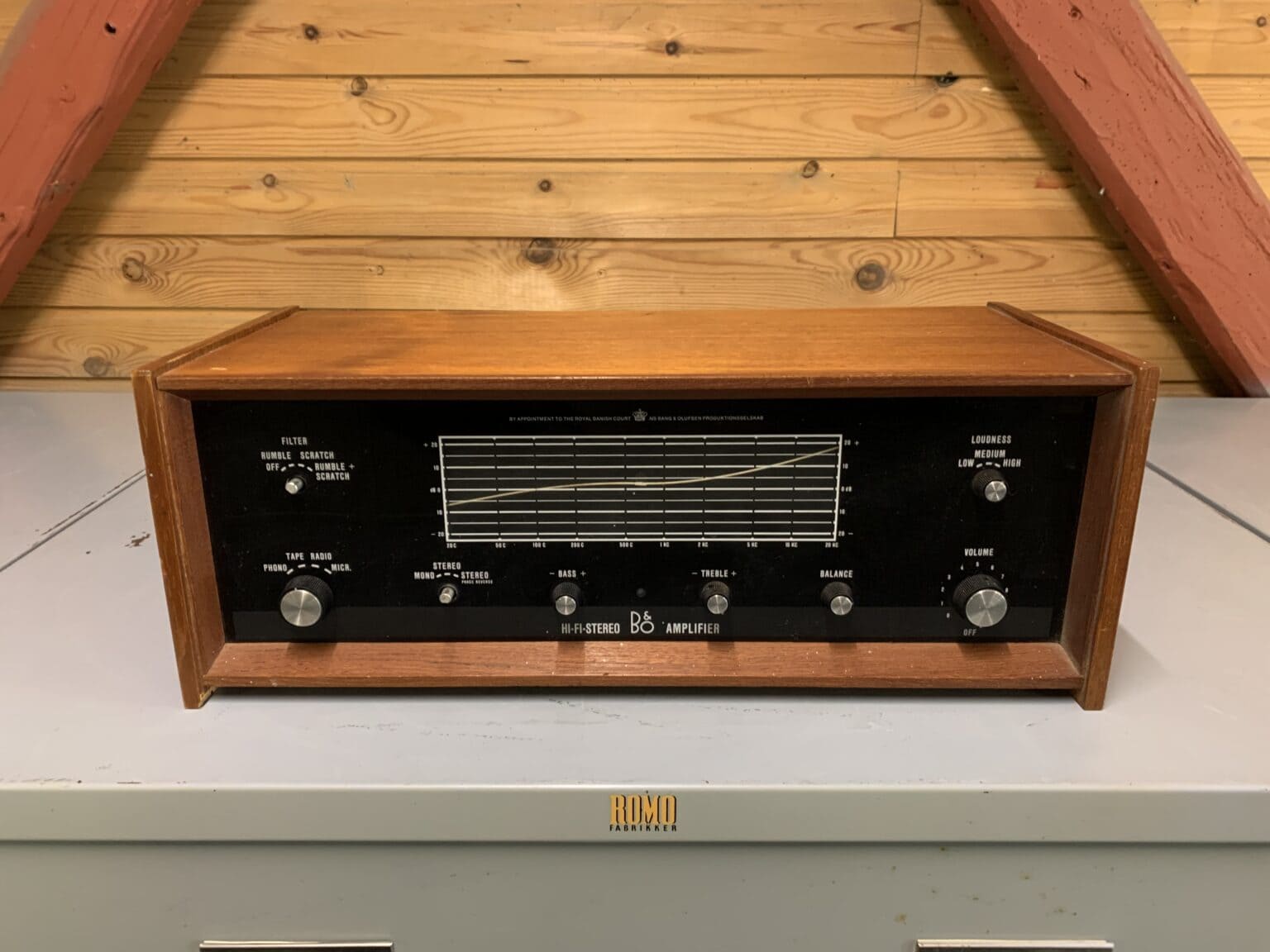 B&O Hi-Fi Stereo Amplifier - Type 610 - Årgang 1964 - Yderst Sjælden ...