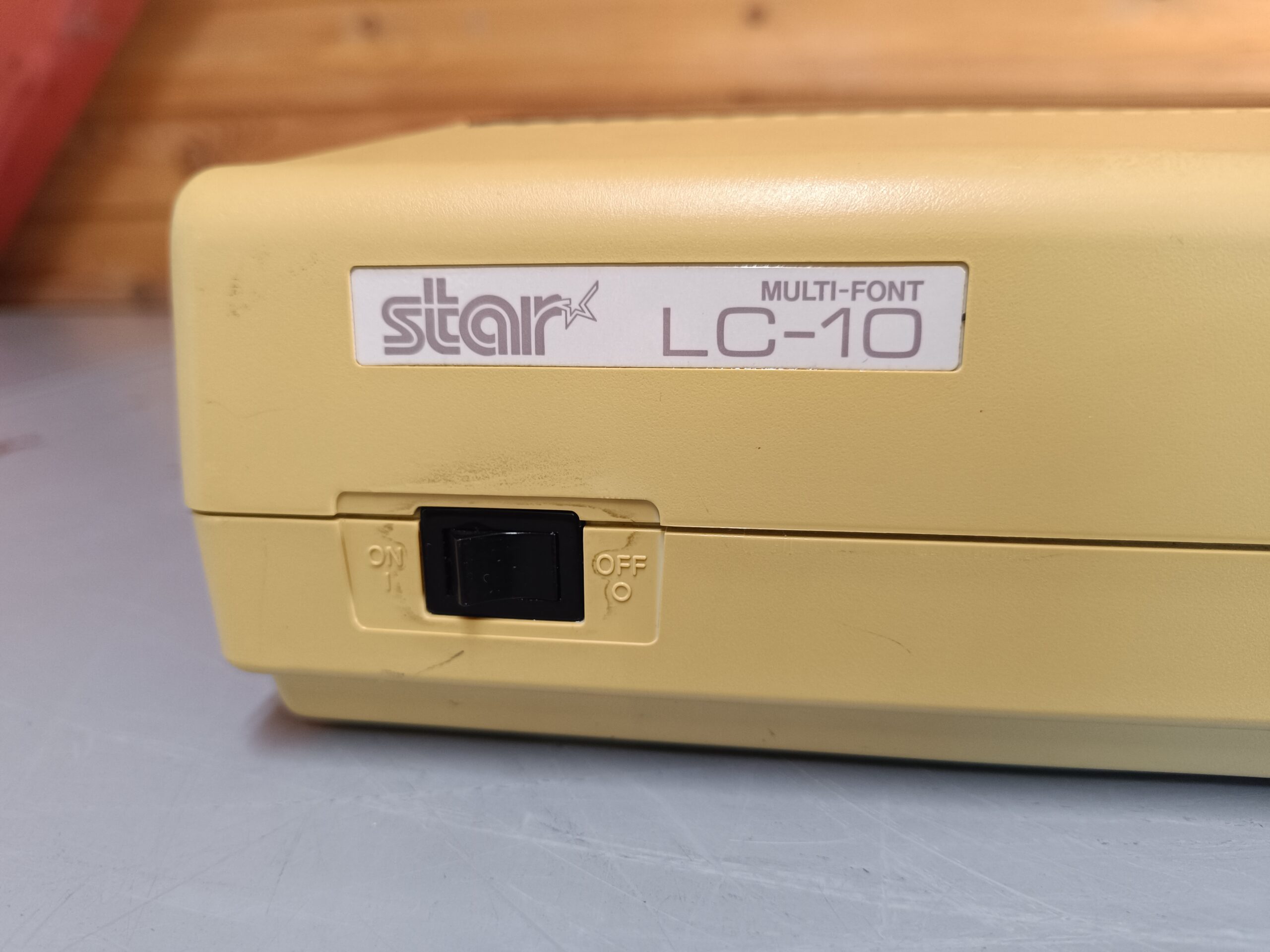 Star Lc 10 J120 Dot Matrix Printer Samleobjekt ♫ Vintage Hifi Retro Elektronik 2960
