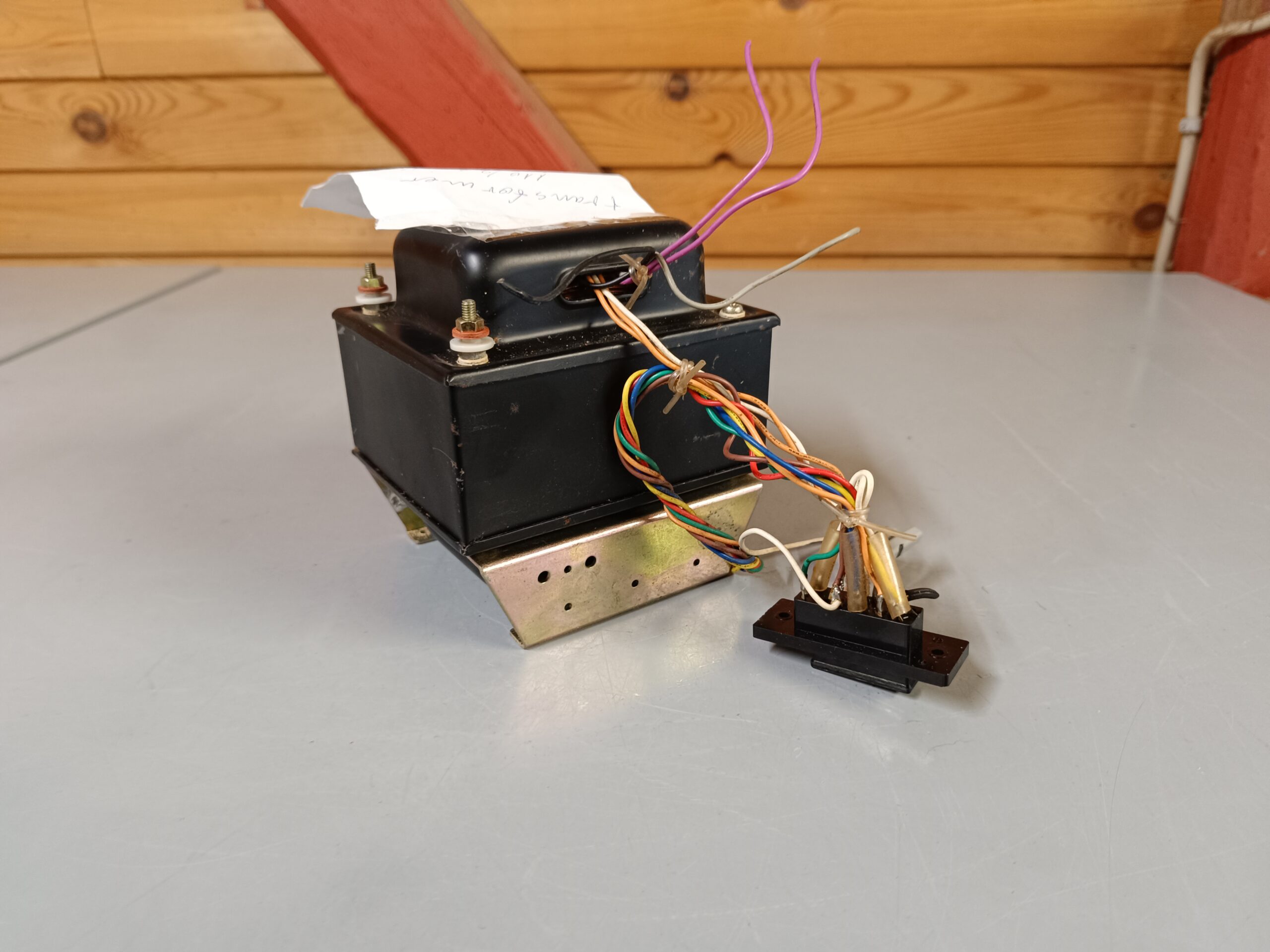 Original Sansui AU-7700 - Power Supply Transformer with power selector - Part number 4002110  			