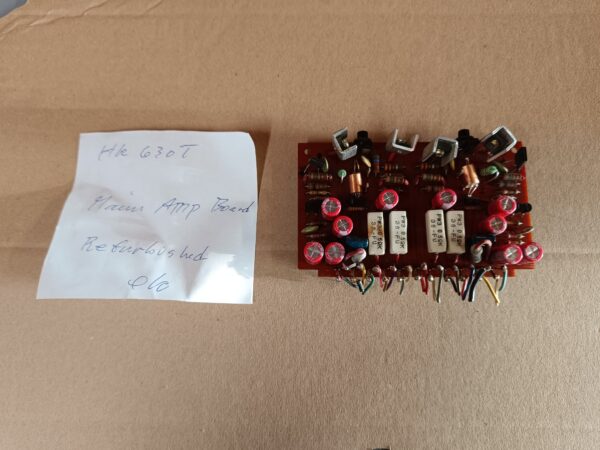 Original Harman Kardon 630 - MAIN AMP Board - REFURBISHED! - Image 6