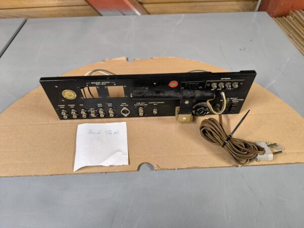 Original Pioneer SX-770 -  Org. Back Plate