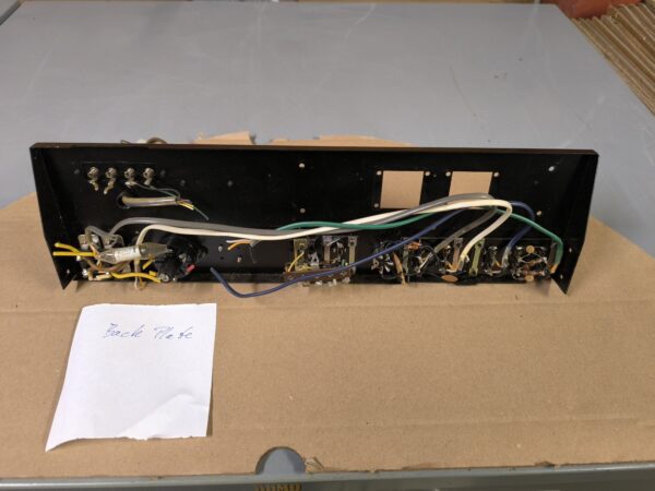 Original Pioneer SX-770 -  Org. Back Plate - Image 3