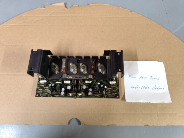 Original Pioneer SX-770 -  Main Amp. Board - left side defective