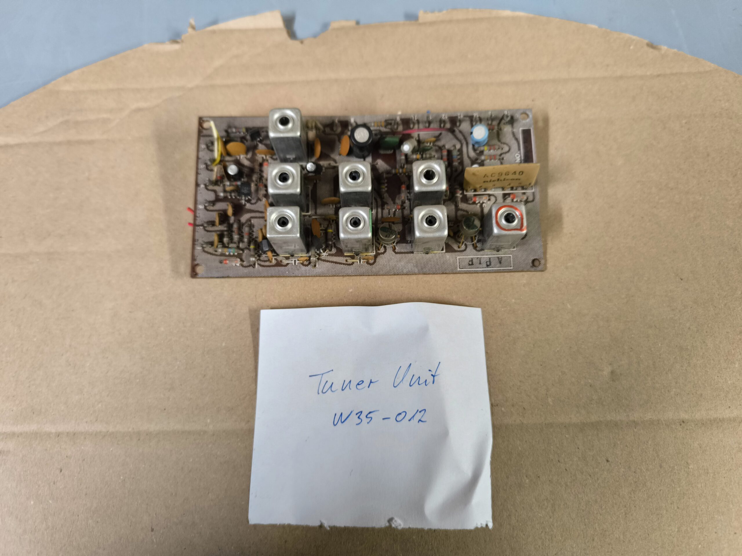 Original Pioneer SX-770 -  Tuner unit - W35-012 - NOT TESTED