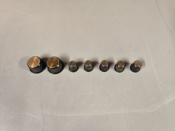 Original Pioneer SX-770 -  Original set of Knobs - Image 2