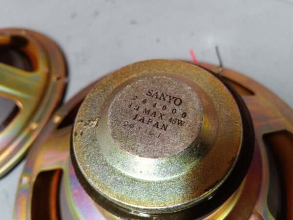 Original Sanyo SX 825 -  10" woofer - Sanyo 264000 - 8 ohms - Image 6