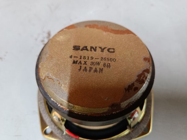 Original Sanyo SX 825 - Midrange - Sanyo 4-1519-26500 - 8 ohms - Image 6