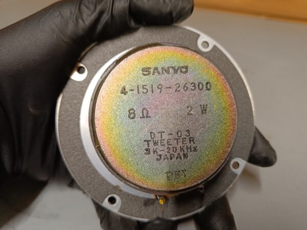 Original Sanyo SX 825 -  Soft Dome Tweeter - Image 5