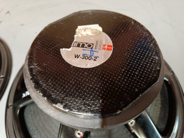 Jamo W-300-2 - 12" original bas-enhed/woofer - Renoveret med nyt ophæng - Image 9