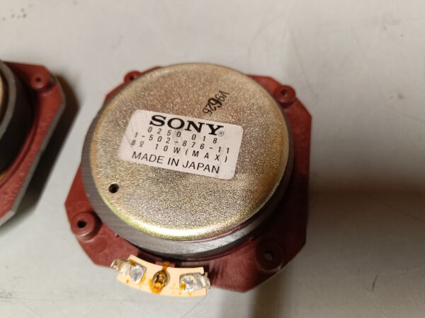 Original Sony SS-G5 -  Tweeters 8 ohms - 10W - EXTREMELY RARE - Image 7