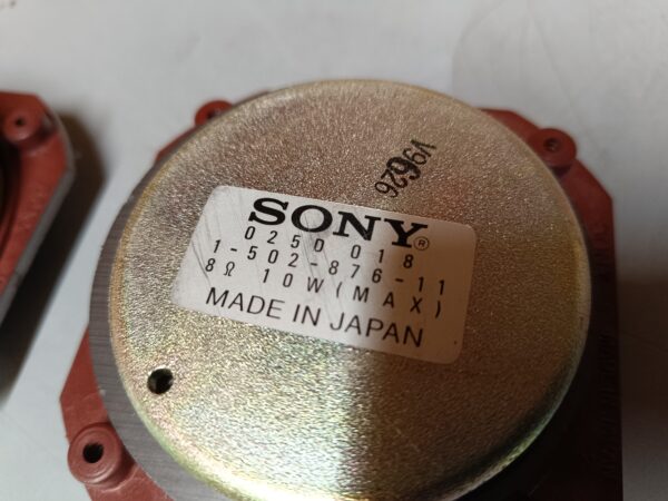 Original Sony SS-G5 -  Tweeters 8 ohms - 10W - EXTREMELY RARE - Image 8
