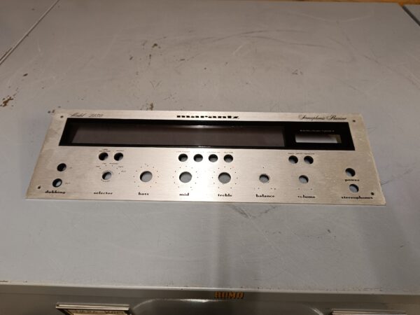 Original Marantz 2230 -  Faceplate / front plate with glass - Image 2