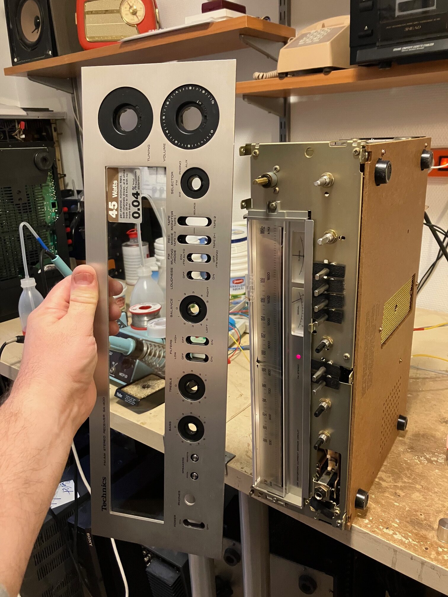 Technics SA-400 - "MINT" vintage receiver - NYSERVICERET! - Billede 13