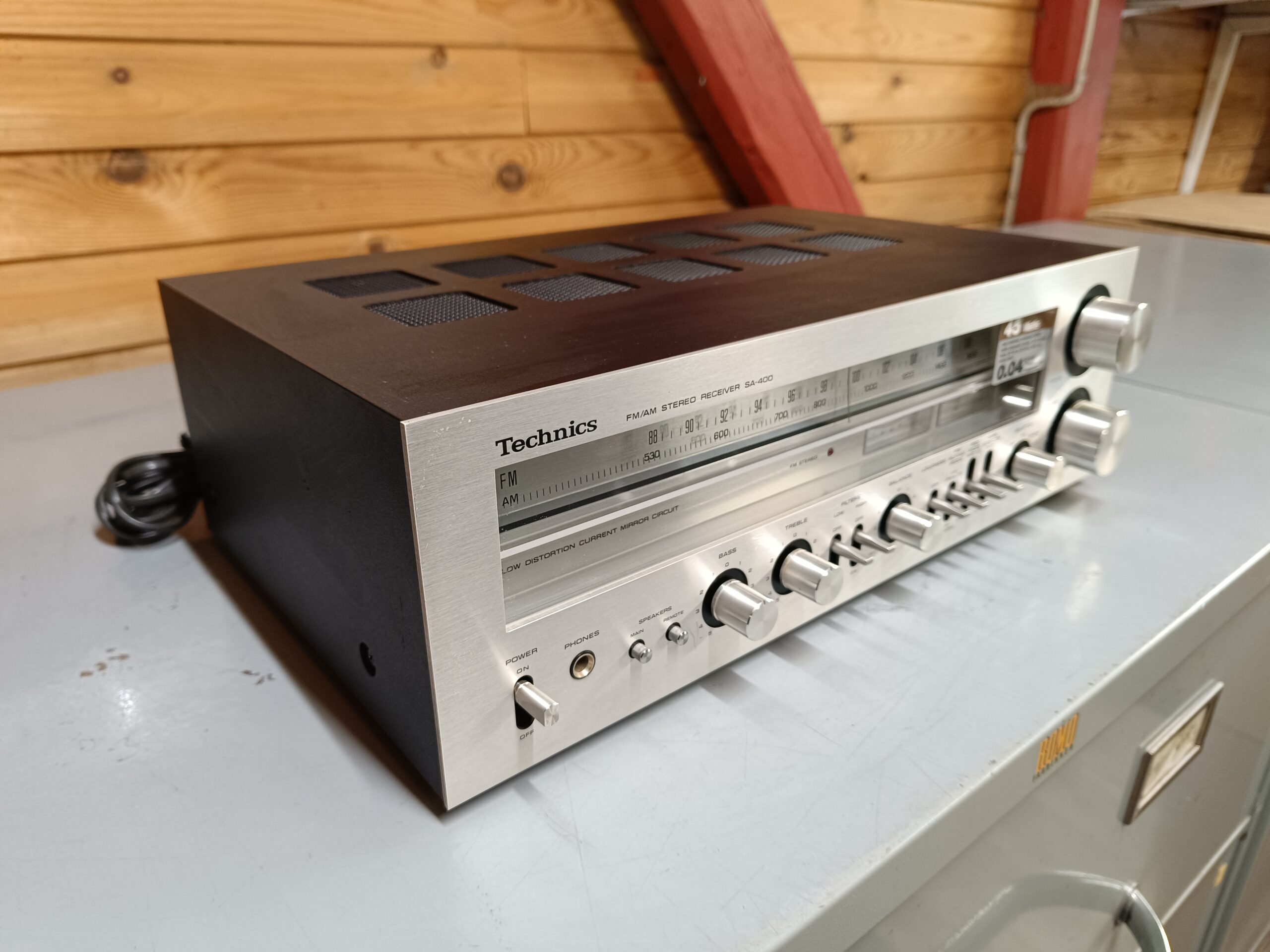 Technics SA-400 - "MINT" vintage receiver - NYSERVICERET! - Billede 4
