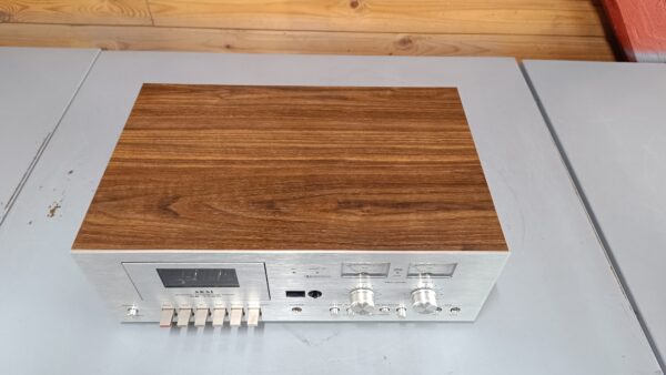 Akai CS-705D – "MINT" vintage kassettebåndoptager – NYSERVICERET! - Image 6