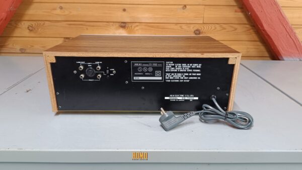 Akai CS-705D – "MINT" vintage kassettebåndoptager – NYSERVICERET! - Image 7