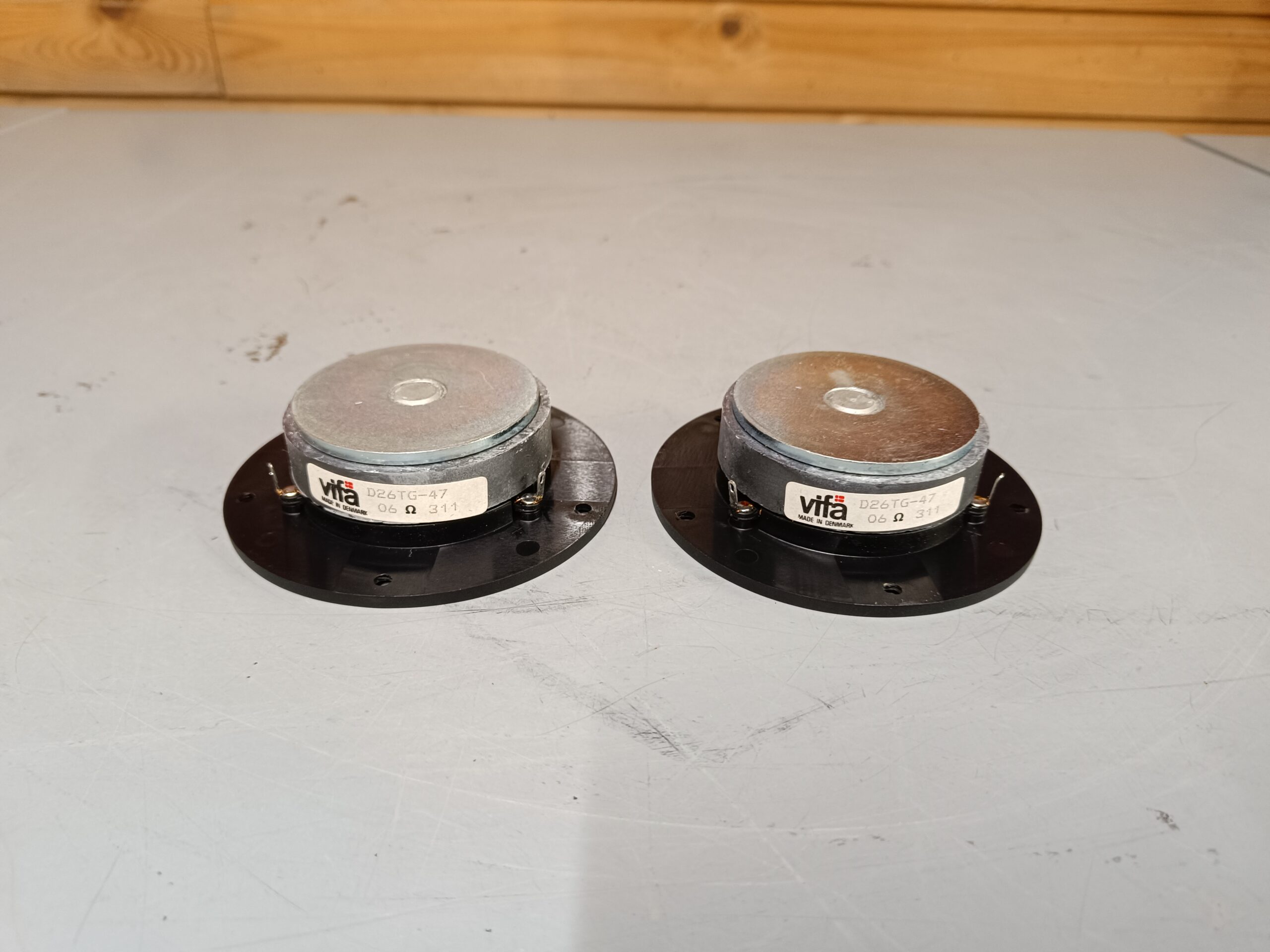 Original Tweeter - DALI/VIFA D26TG-47 - From Dali 107 vintage speakers - Billede 6