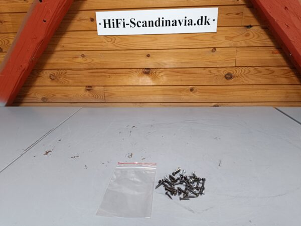 Complete set of original screws - From Dali 107 vintage speakers