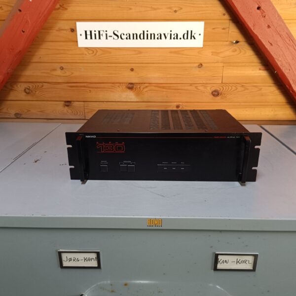 Nikko Alpha 130 - Kraftfuld vintage effektforstærker - NYSERVICERET!