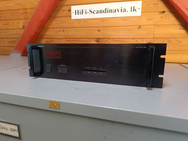 Nikko Alpha 130 - Kraftfuld vintage effektforstærker - NYSERVICERET! - Image 5