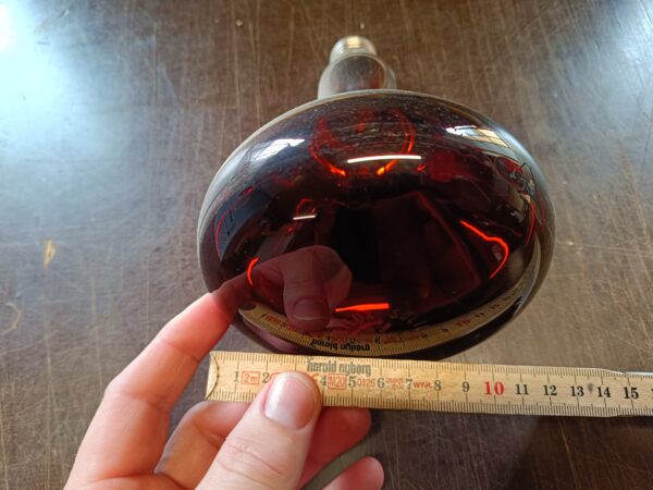 Original Hanau Solilux 1801 - vintage infrarød lampe - Image 9