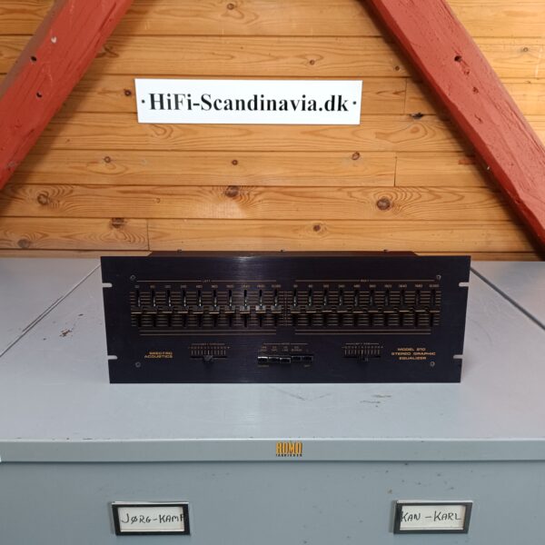 Spectro Acoustics - Model 210 Stereo Graphic Equalizer - NYSERVICERET!