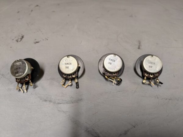 Original Akai GX-260D - Org. pots - 50k ohms - Line/Mic. - Billede 2