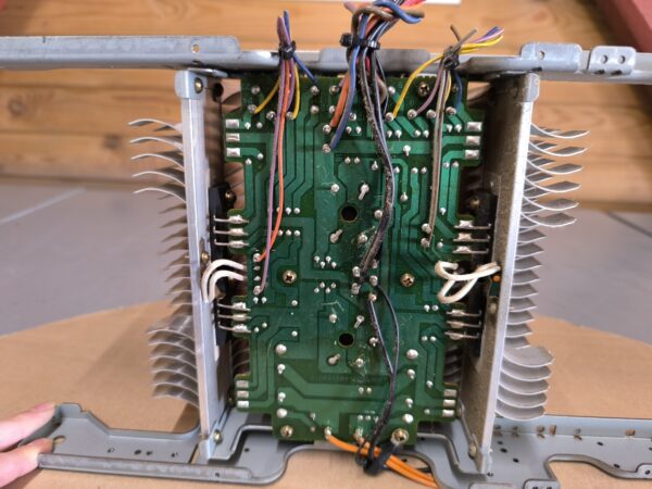 Original Pioneer SX-8 - 2 x Power Caps with brackets, heatsinks and more - Complete Assembly - Image 8