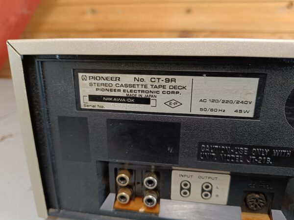 Pioneer CT-9R - Vintage kassettebåndoptager - Topmodel - SOLGT! - Image 10