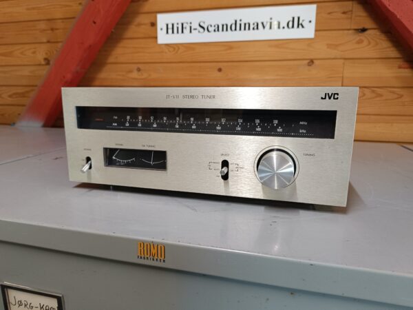JVC JT-V11 AM/FM Stereo Tuner - Vintage tuner i meget flot stand - Image 5