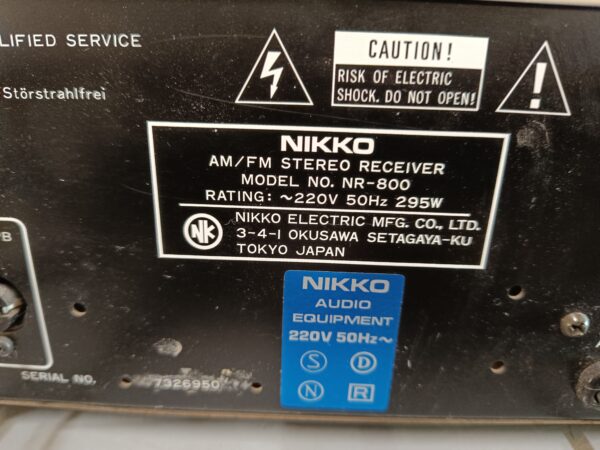 Nikko NR-800 – Flot vintage receiver - Image 9