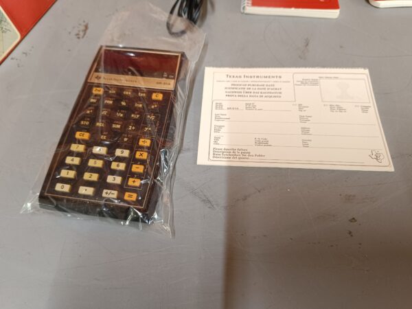 Texas Instruments SR-51A - High End lommeregner fra 1970'erne - Samleobjekt - Billede 2