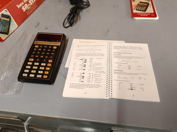 Texas Instruments SR-51A - High End lommeregner fra 1970'erne - Samleobjekt - Billede 3