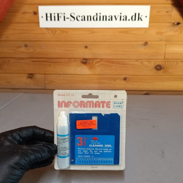 INFORMATE DISK-CARE 3.5" CLEANING DISK FLOPPY DRIVE - Samleobjekt