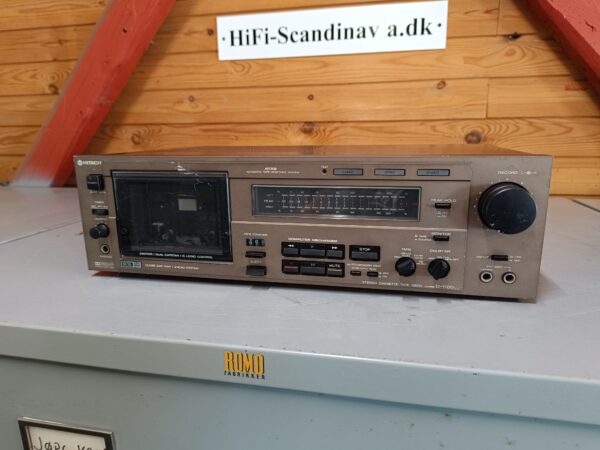 Hitachi D-1100 M – Vintage kassettebåndoptager – Topmodel - Image 5