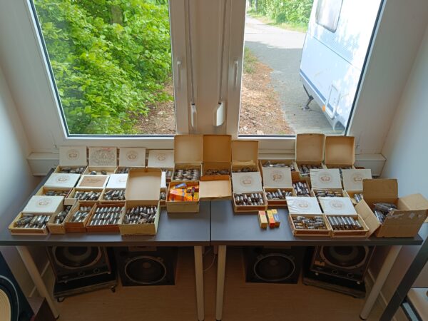 Kæmpe samling vintage rør