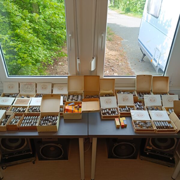 Kæmpe samling vintage rør - SOLGT!