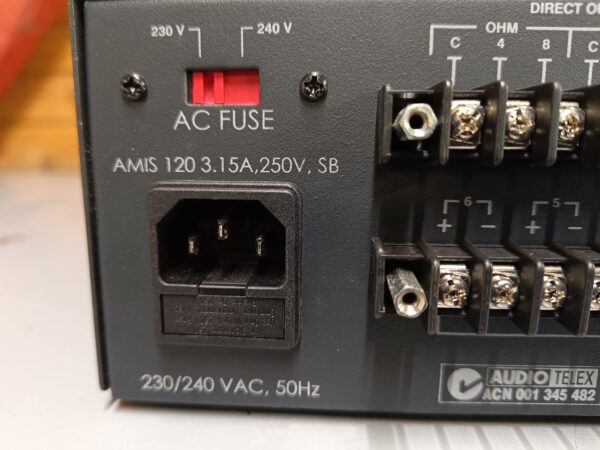Australian Monitor - Amis 120 - Prof. mixer/forstærker - Image 9
