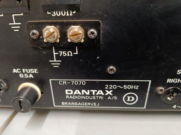 Danlux Silver Master 3500/Dantax CR-7070 – Vintage Stereo Receiver - Image 8