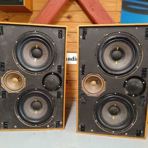 Expert Hi-Fi Type 47-60 - Meget velspillende vintage højttalere - Scan Speak alnico enheder