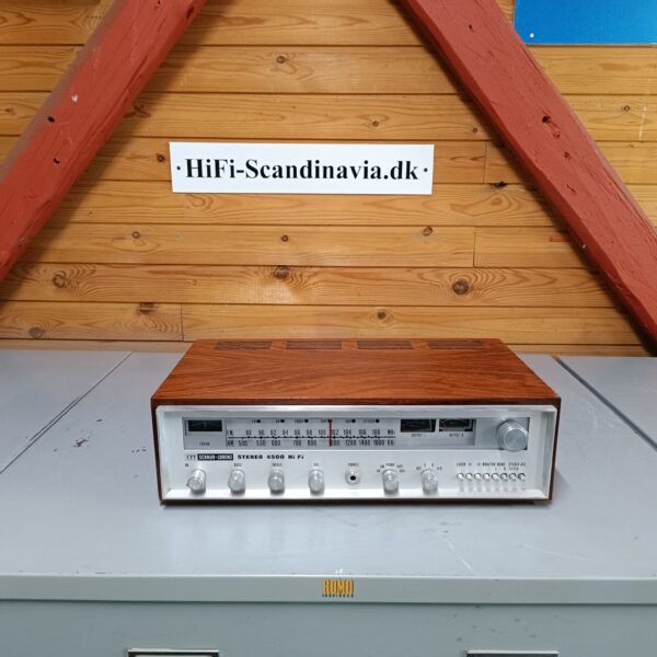 ITT Stereo 4500 vintage receiver - Til istandsættelse - SOLGT!