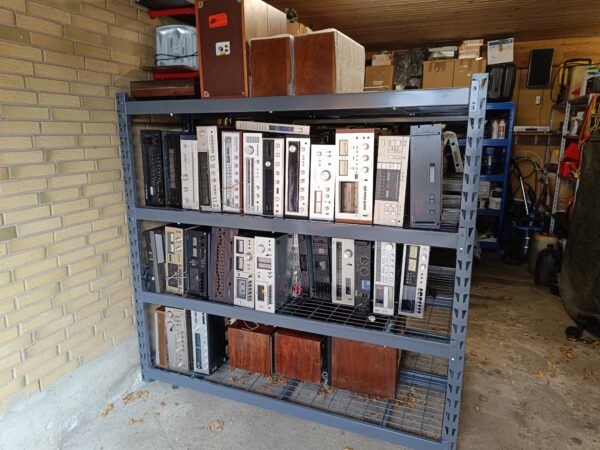 Sansui 2000, Luxman L-80, Sony TA-3650, ITT 4000 & ScanDyna 3000 - SOLGT