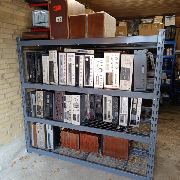 Sansui 2000, Luxman L-80, Sony TA-3650, ITT 4000 & ScanDyna 3000 - SOLGT