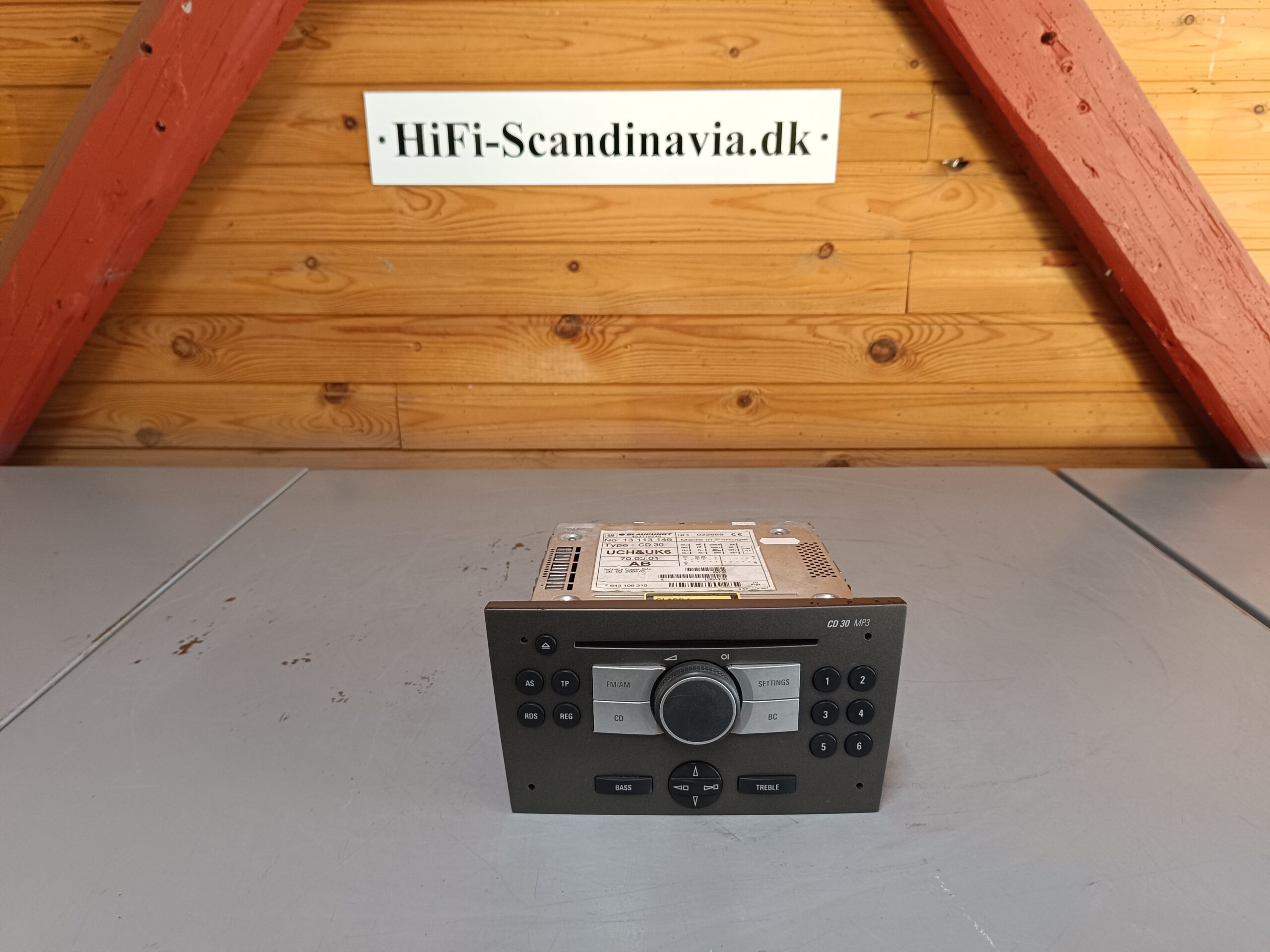 Blaupunkt CD 30 MP3 Autoradio med CD - Opel #453116246